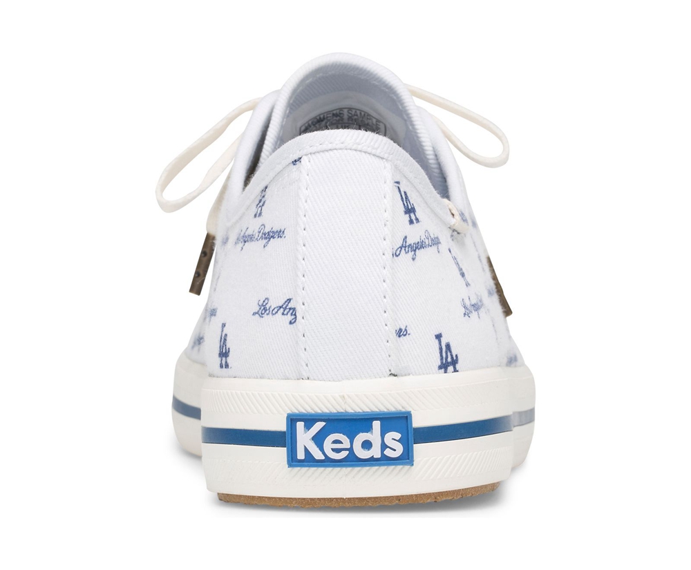 Keds Womens Sneakers White/Blue - Kickstart MLB® - 529RIHDTS